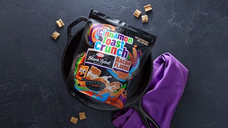 Cinnamon Toast Crunch x Hormel Bacon Cereal