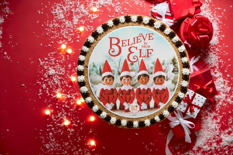 Great American Cookies and The Elf on the Shelf