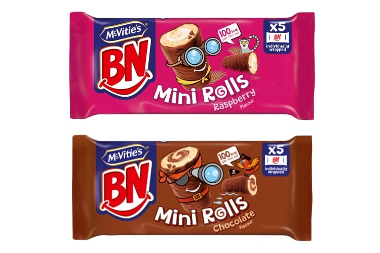Pladis McVitie's BN mini rolls