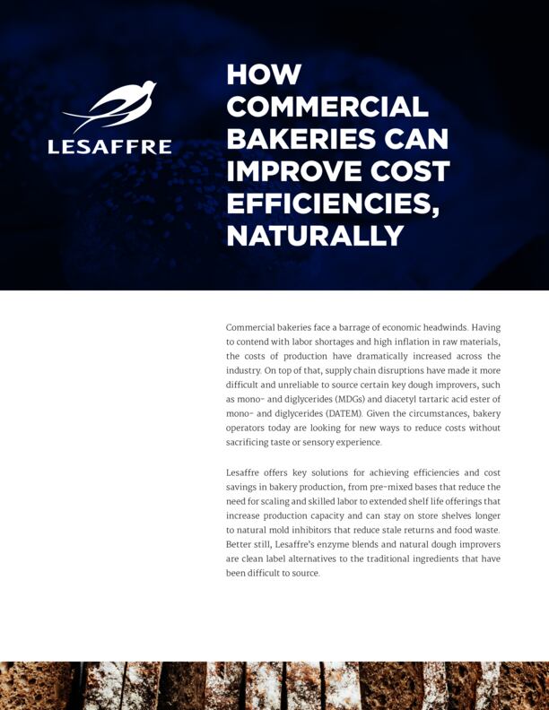 How Bakeries Improve Cost Efficiencies, Naturally 