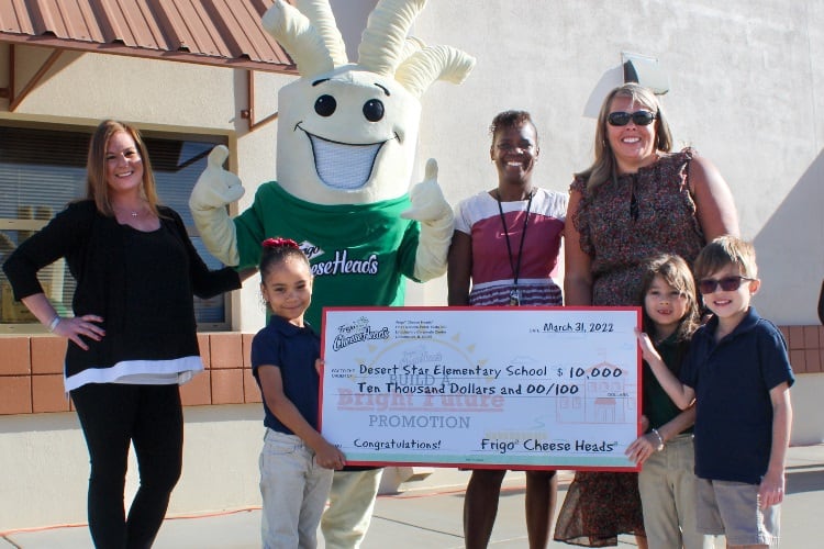 Growing little minds: Desert Star Elementary tapped for a ‘bright future’ with Frigo Cheese Heads win