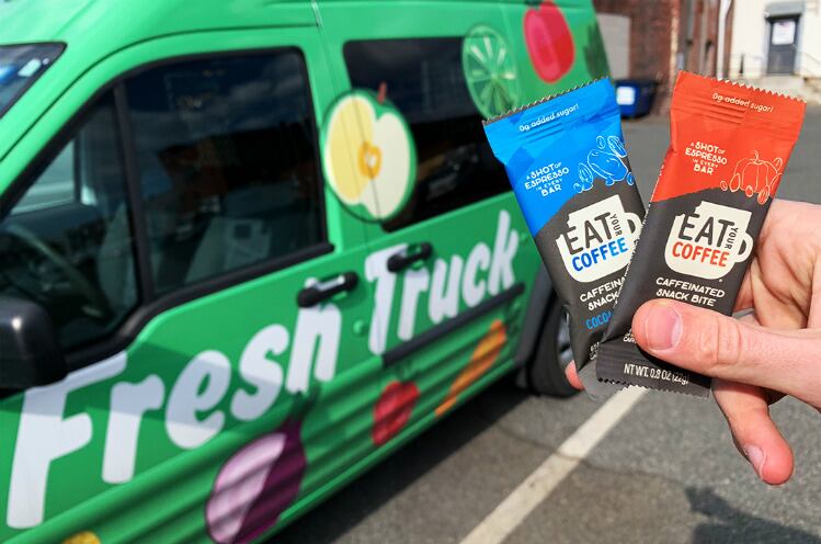 Boston snack brand pairs new Caffeinated Snack Bites with Boston Marathon and a good cause