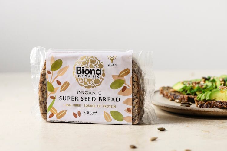 Biona Avocado Toast on Super Seed Bread