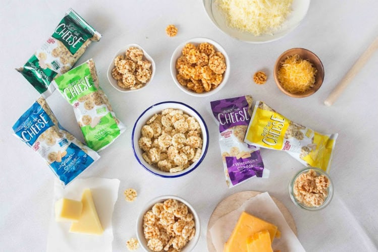 Back from the 90s: Just the Cheese lightens up for today’s low-carb consumers