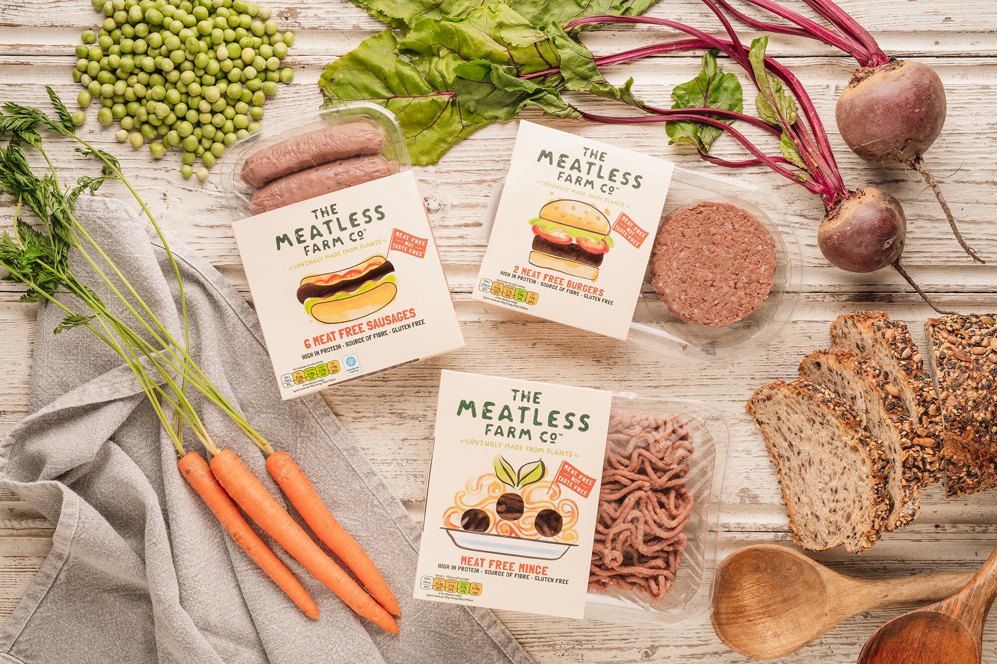 Meatless Farm unveils improved plant-based sausage and burger recipes