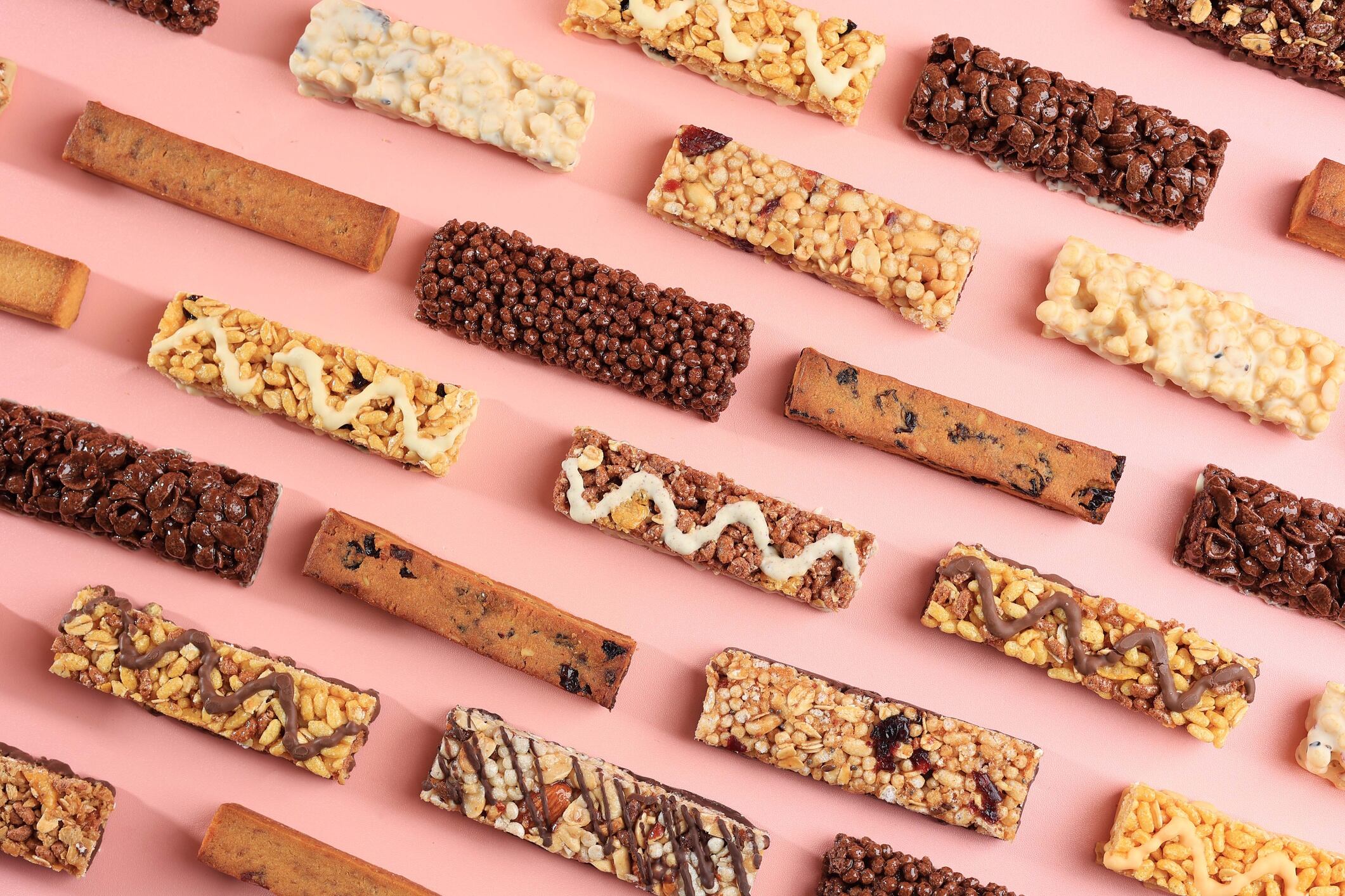 Various Healthy Cereal Granola Energy Bar Ika Rahma GettyImages-