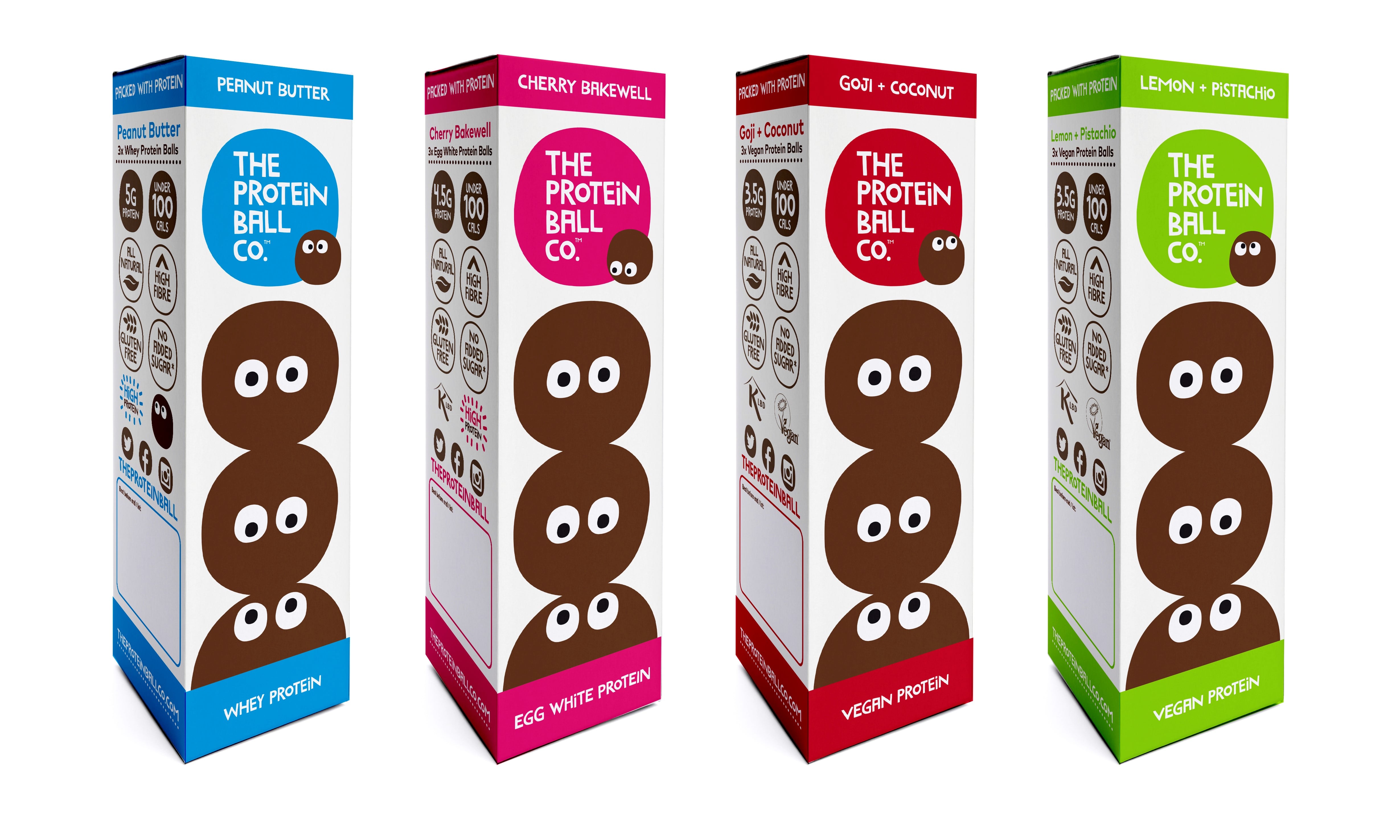 The Protein Ball Co. launches reduced calorie Trio Packs 