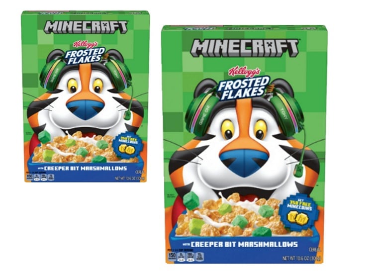 Kellogg's Frosted Flakes Minecraft