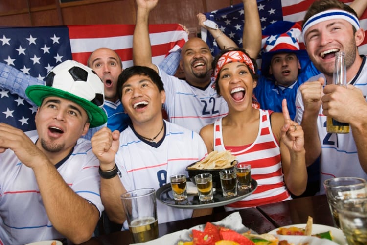 Super Bowl fans