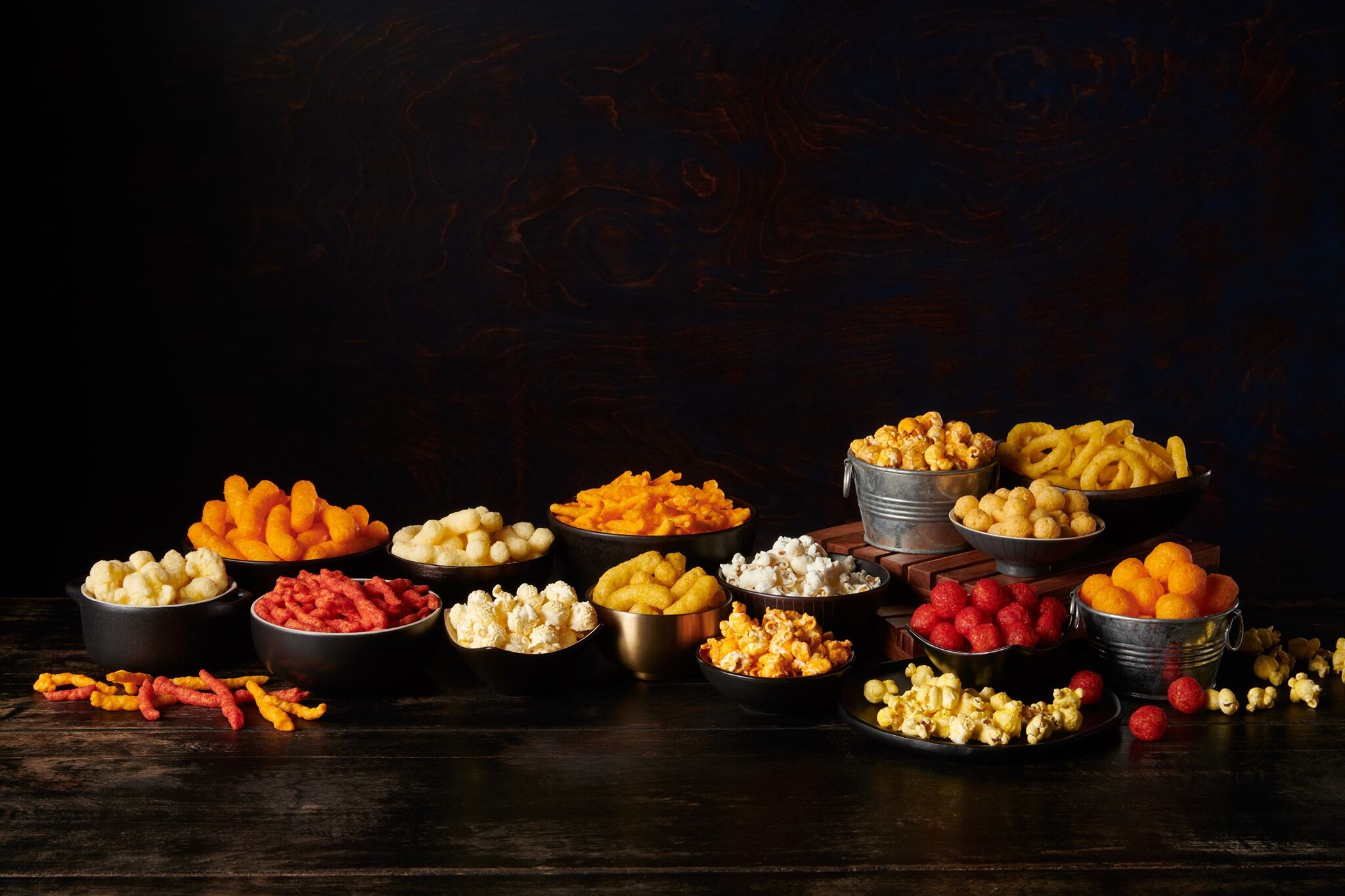 CK Snacks has been serving customers since 1964 and has grown to become a manufacturer of private-label snacks like extruded cheese puffs, popcorn and other natural/organic snacks.