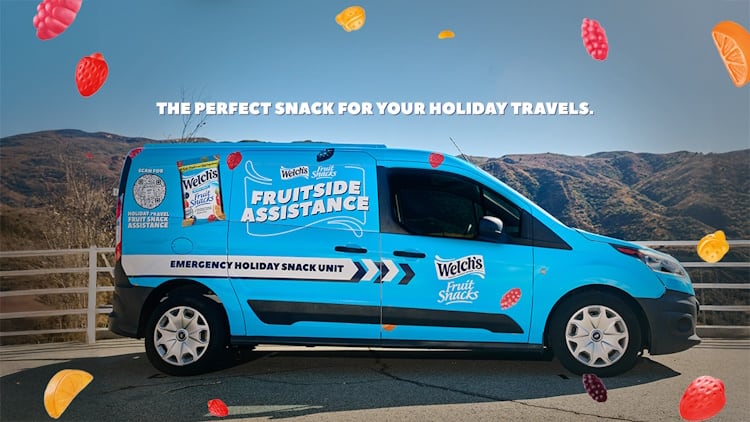 ‘Are we there yet?’ Welch’s one-day-only roadside assistance