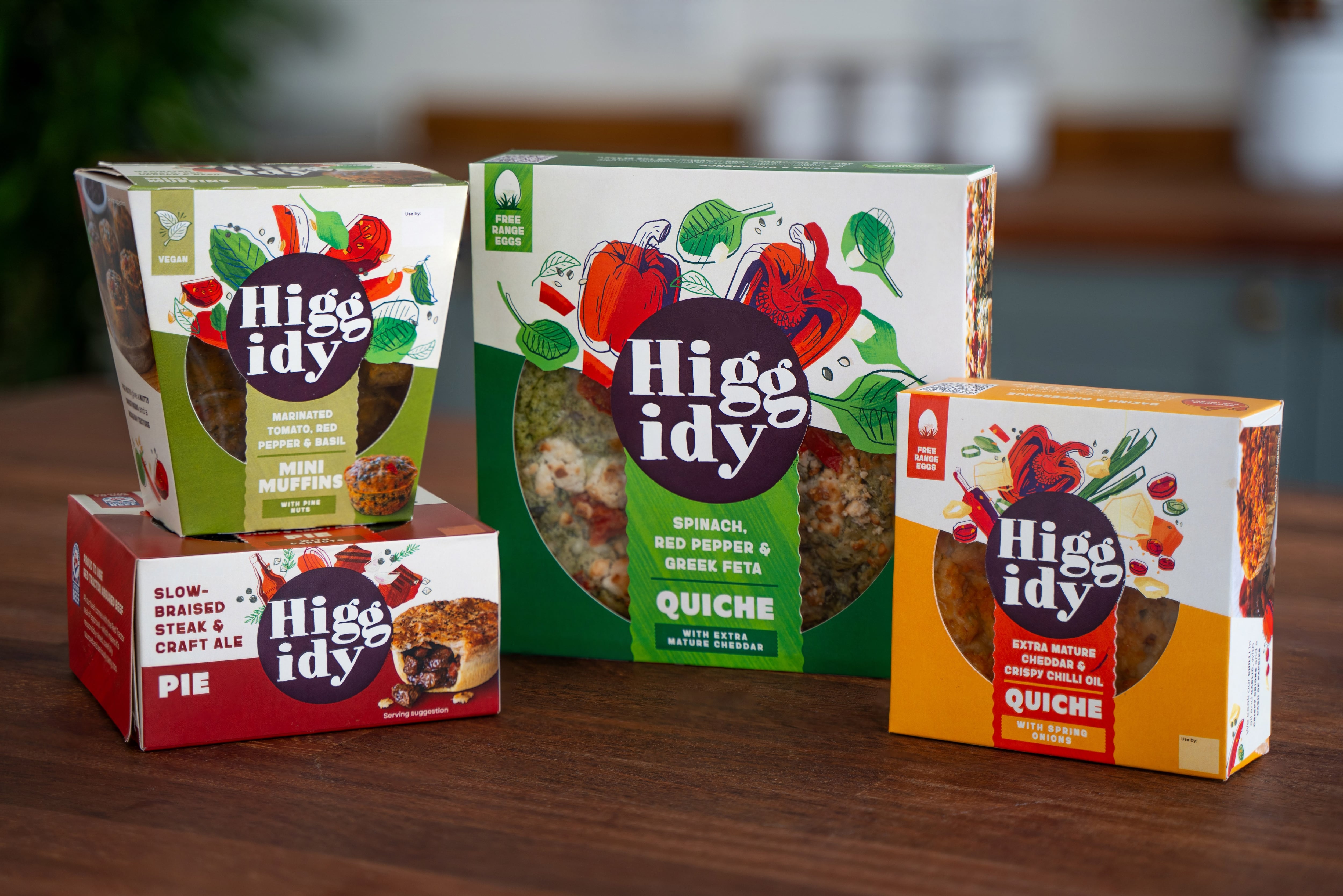 Higgidy's new packaging