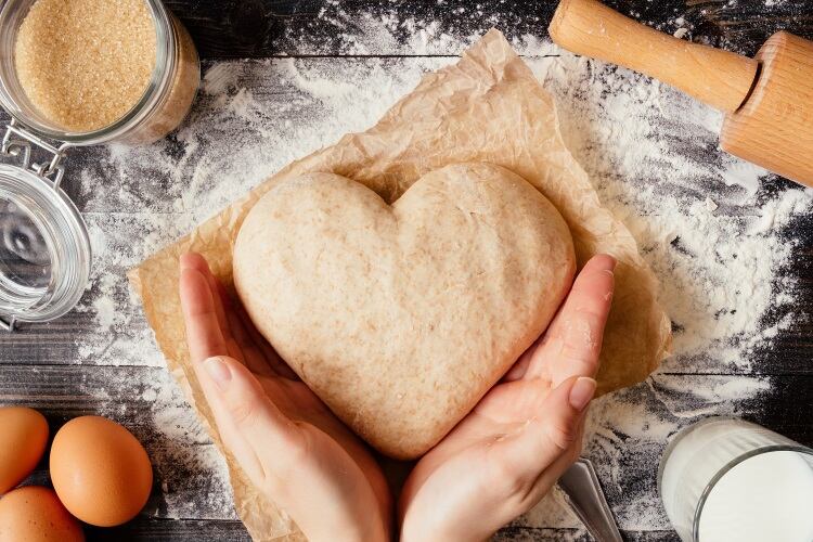 Enriched barley flour