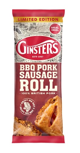 Ginster's BBQ Pork Sausage Roll