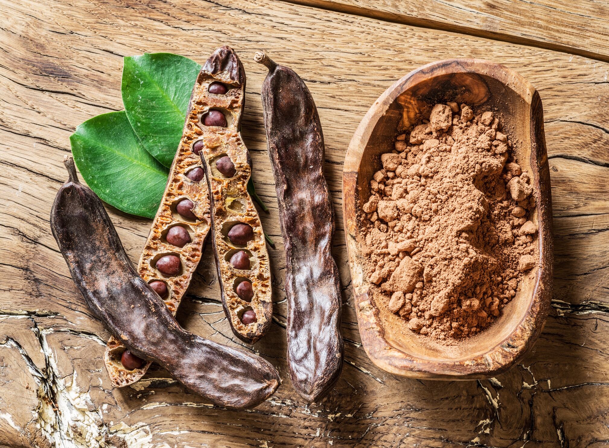 Carob pods and beans Valentyn Volkov GettyImages