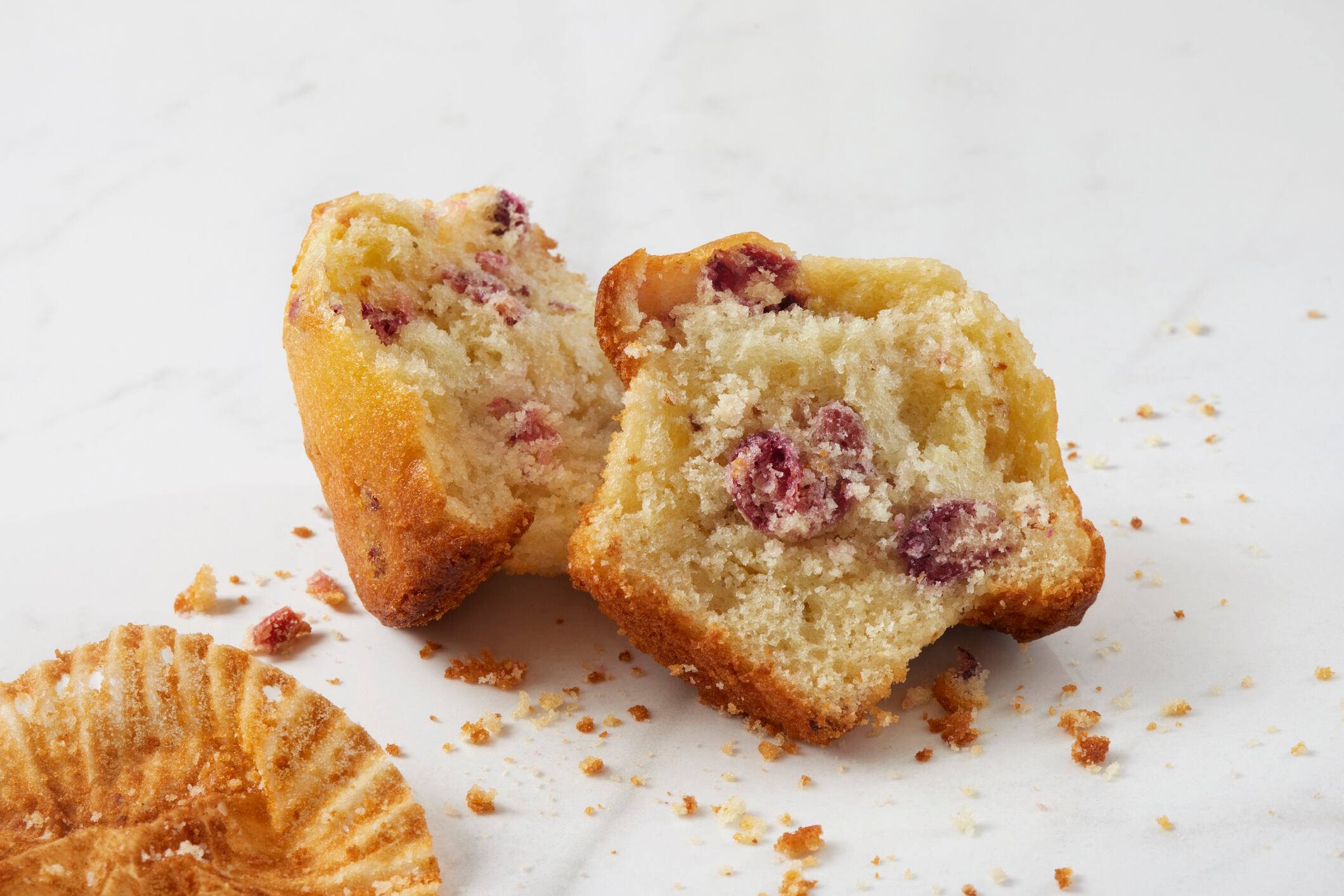 Cranberry and Lemon Muffins