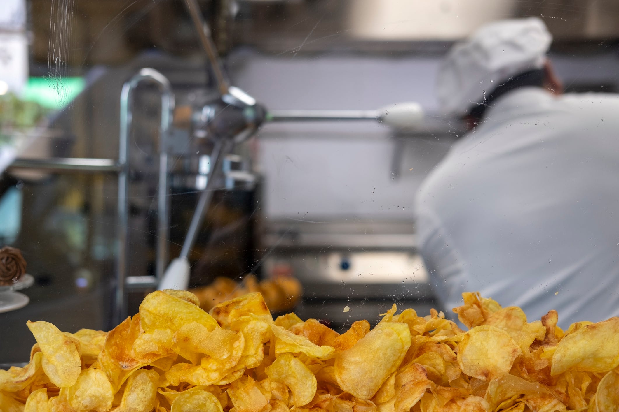 Small potato chip factory