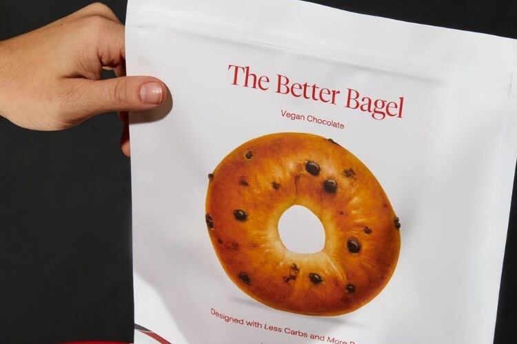 BetterBrand Vegan Chocolate Chip Bagel