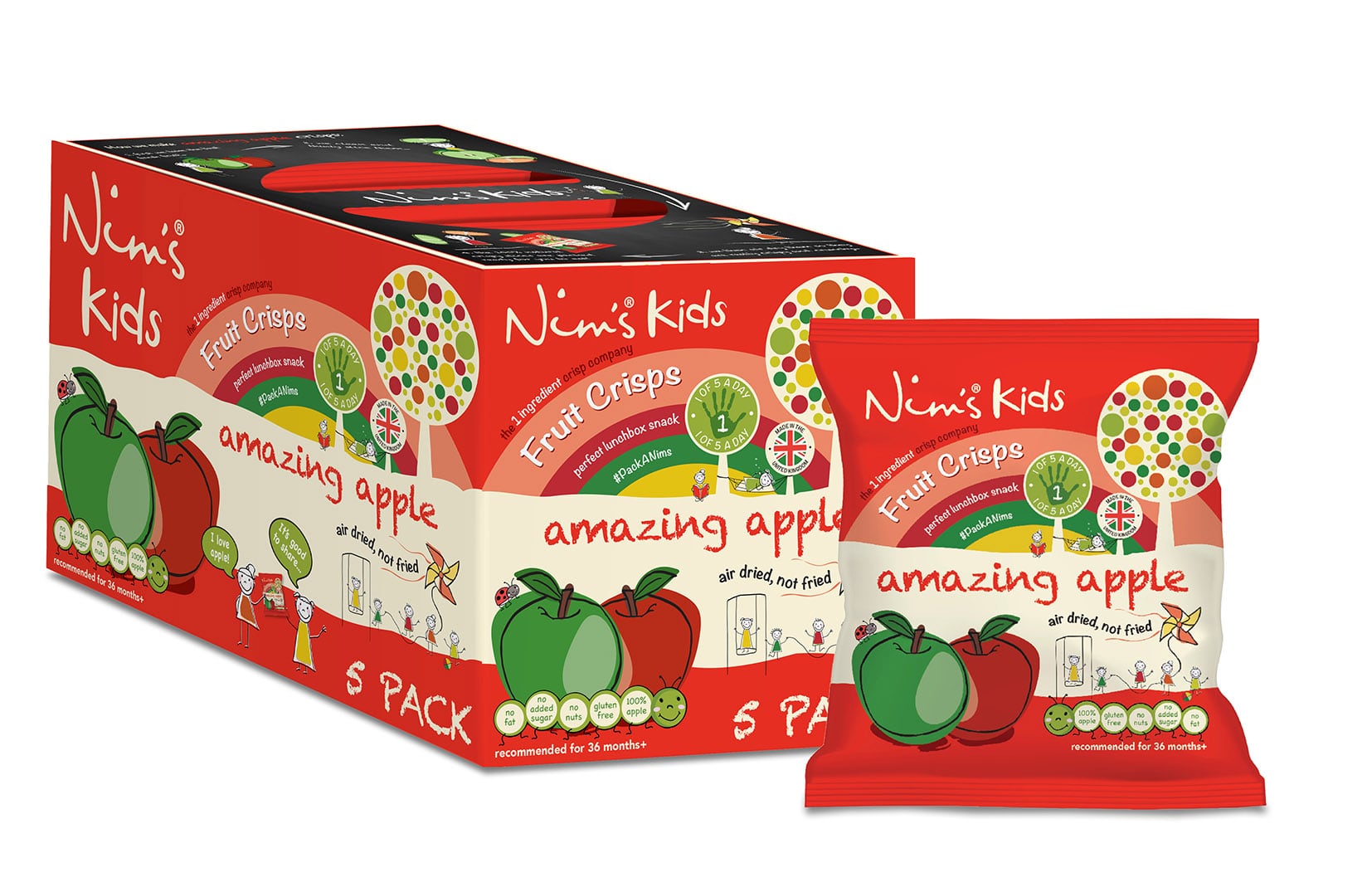 Nim’s secures deal to supply its fruit and vegetable crisps across the NHS