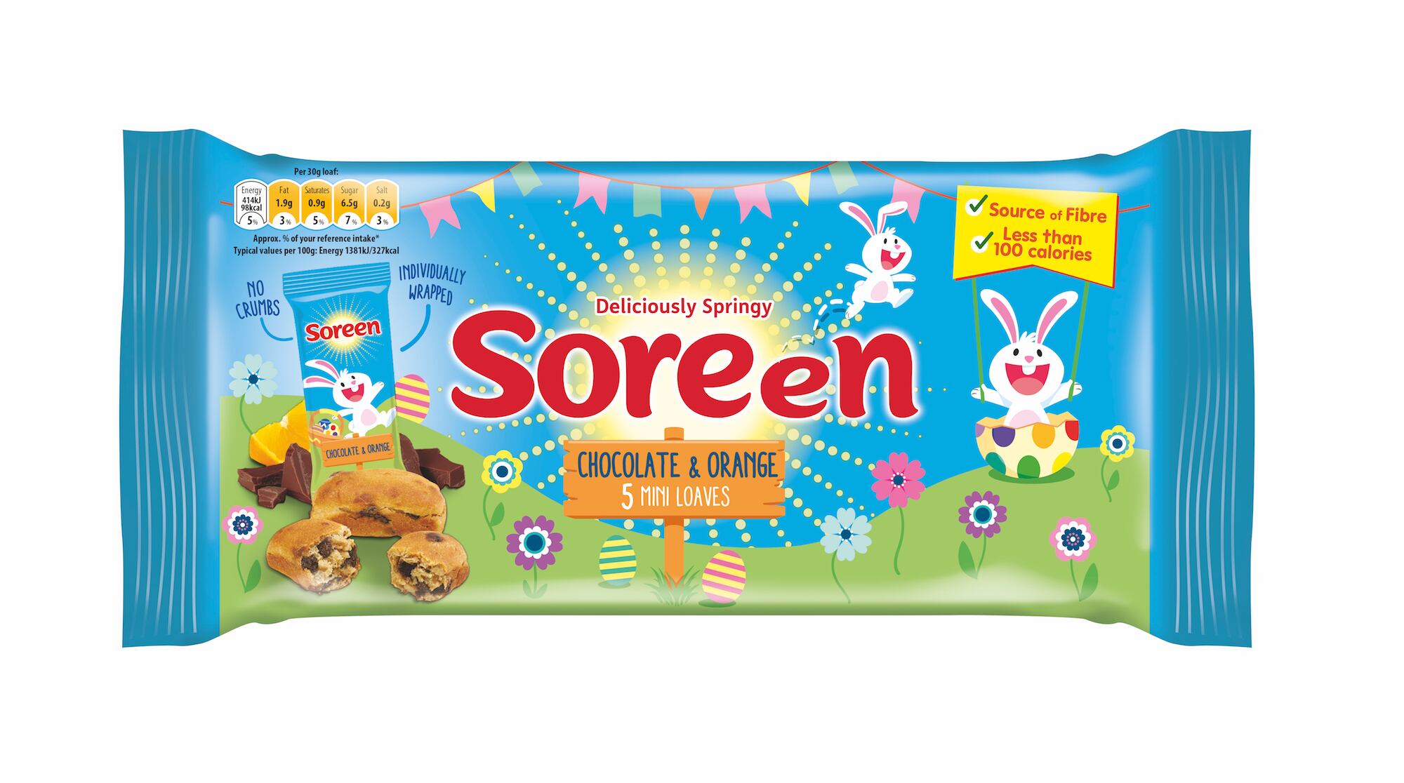 Soreen launches seasonal Chocolate & Orange Mini Loaves for Easter