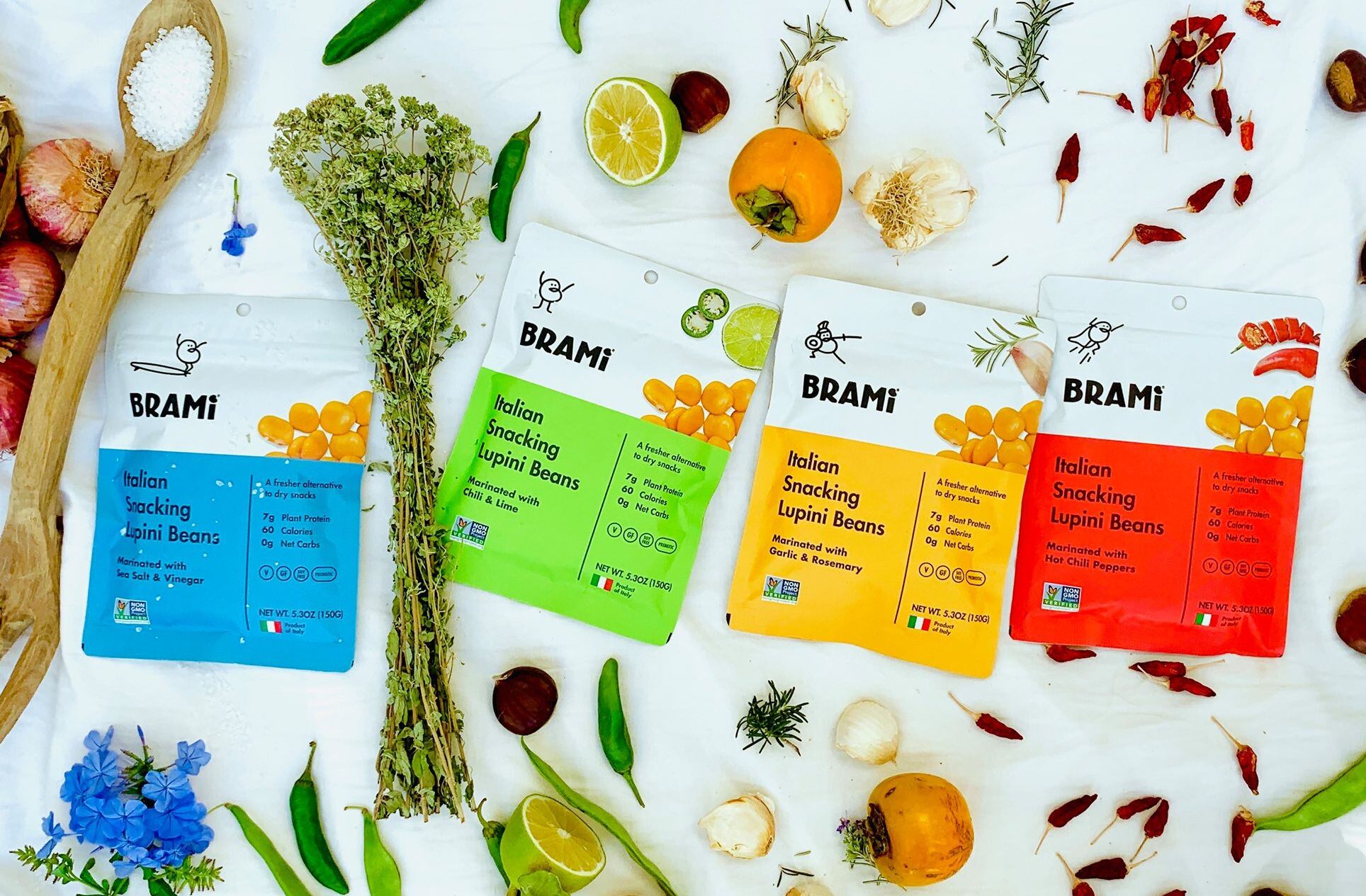 BRAMI Snacks: 'Anything you can do with soy or chickpeas, you can do better with lupini'
