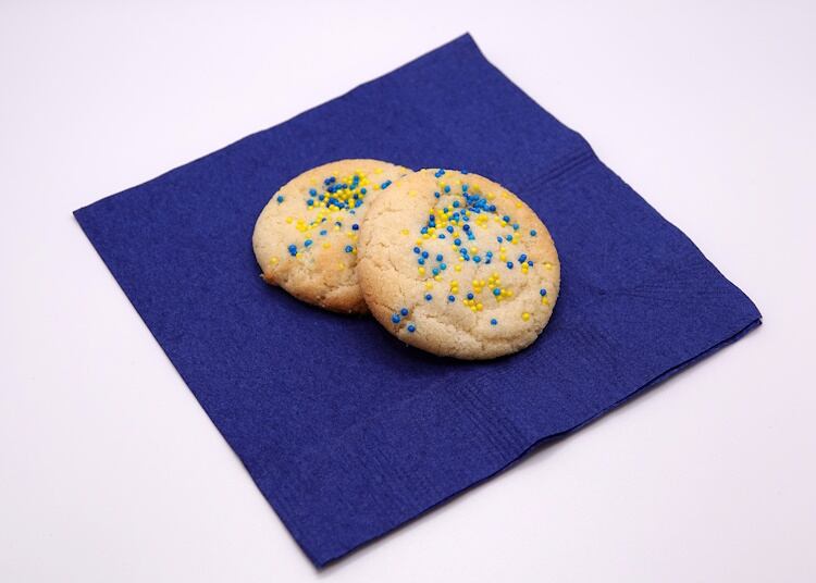 Cookie featuring Butter Buds' functional vanilla