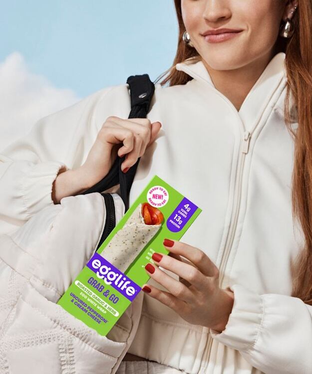 American Egg Board & Egglife's Grab & Go snack wraps