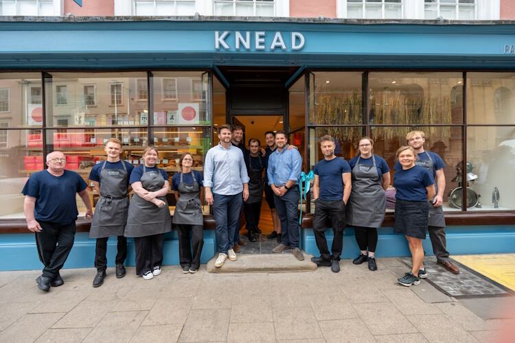 The Knead team at the newly opened Oxford site