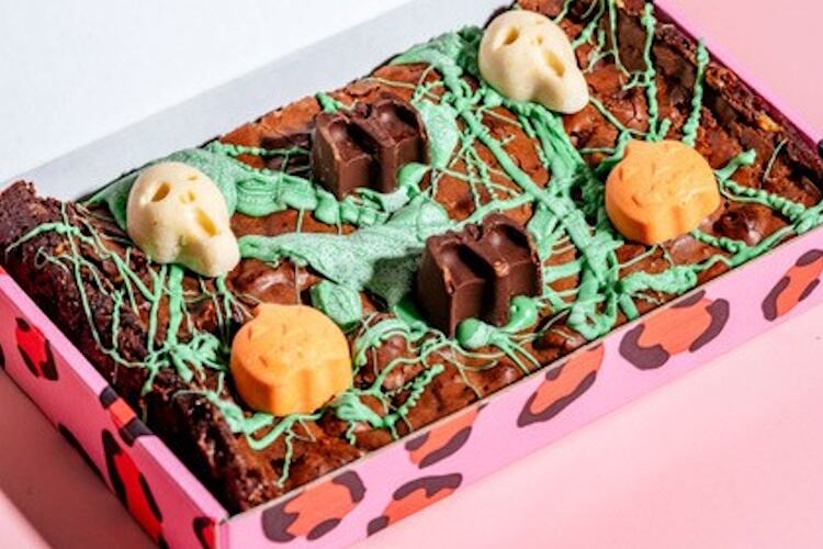 Trick or treat brownies