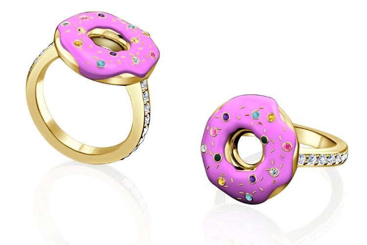 Get her to say ‘I do’ with a Krispy Kreme-inspired conflict-free diamond ring