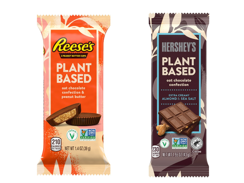 Hershey launches plant-based milk chocolate into mainstream
