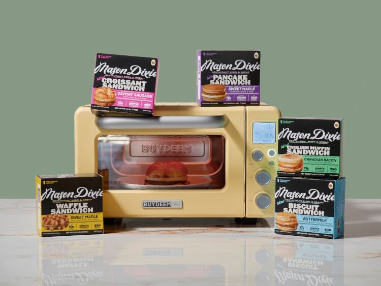 Mason Dixie brings drive-thru breakfast sandwiches to the frozen aisle