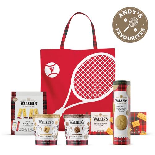 Walker’s Shortbread has unveiled a limited-edition Perfect Serve Tennis Hamper,