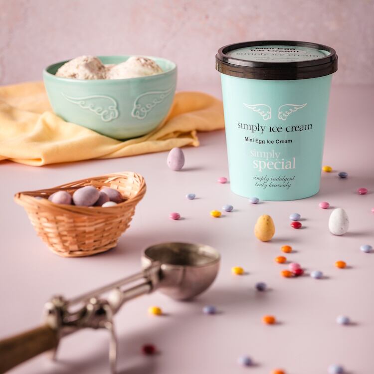 Simply Ice Cream's mini egg ice cream