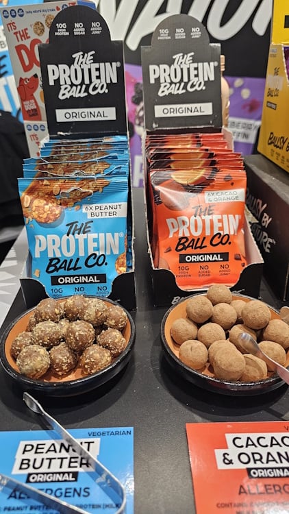 The Protein Ball Co's snacks