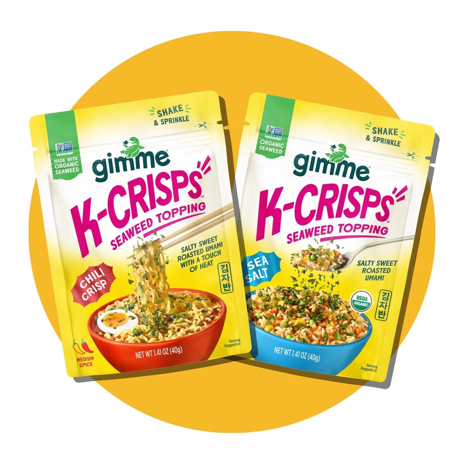 Gimme Seaweed launched K-Crisps, a jaban-style seaweed topping, in February.