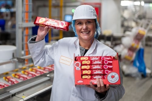 Rebecca Phillips factory manager, Fox's Burton's Companies