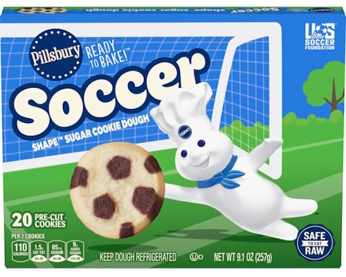 Pillsbury Soccer Shapes Cookie