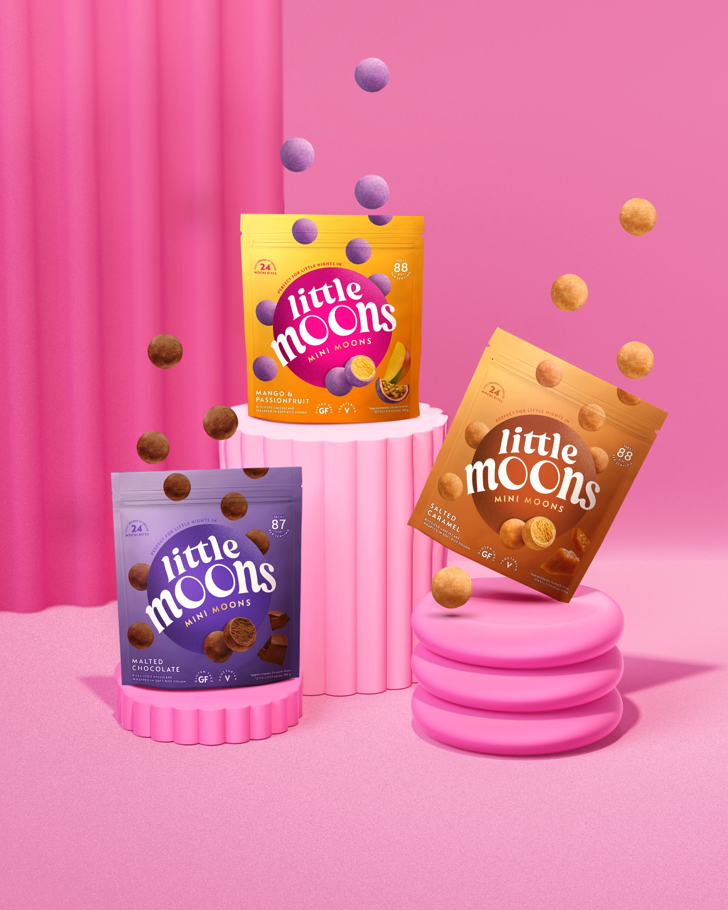 Chocolate‑covered and flavoured frozen fruit snacks reflecting Gen Z‑led growth in frozen snacking.