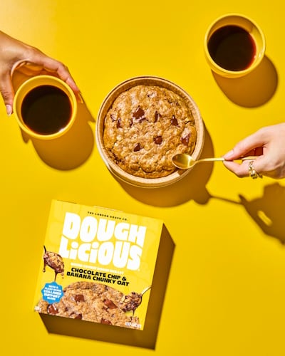 Doughlicious Baked Cookie Dough Skillet range
