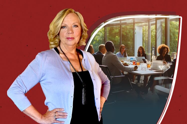 How to nab a personal fireside chat with 'Dragon' Deborah Meaden