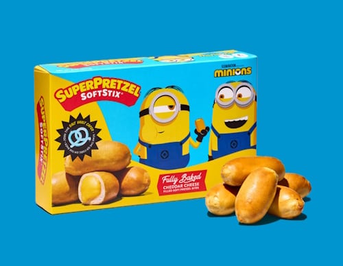 SuperPretzel Cheese Filled Soft Pretzel Bites