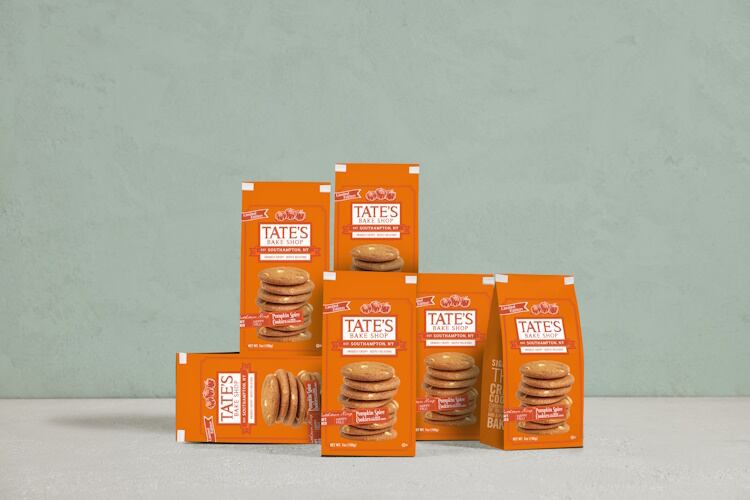 Tate's Crispy Cookie: Pumpkin Spice