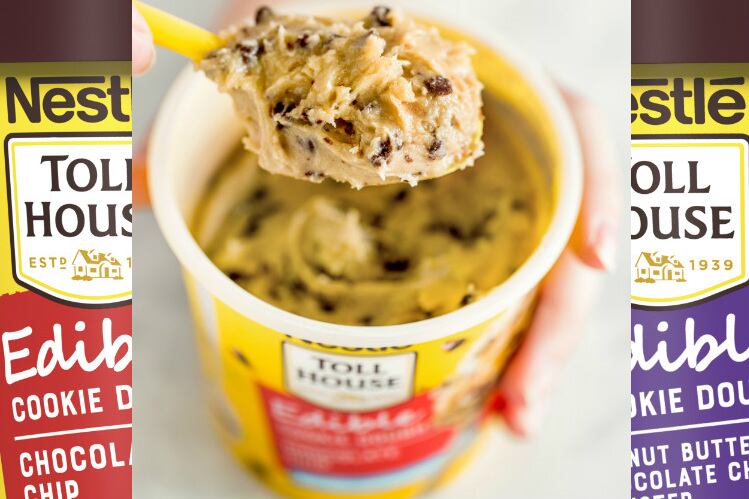 Nestlé rolls out edible Toll House cookie dough