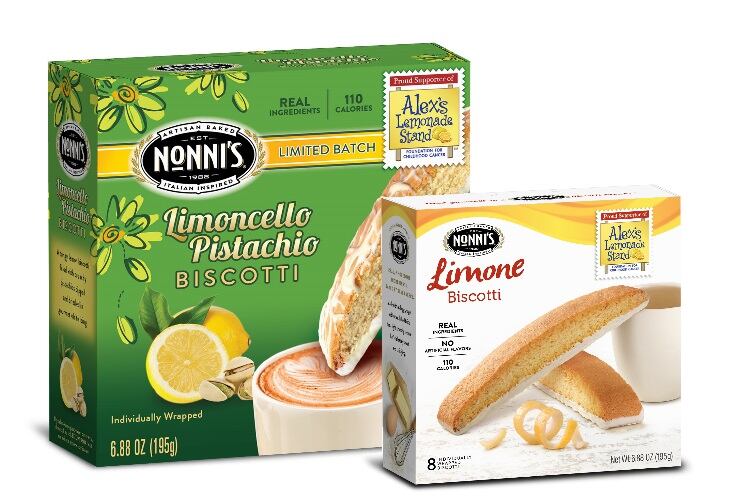 Nonni’s limited edition biscotti pays homage to brave spirit of cancer crusader