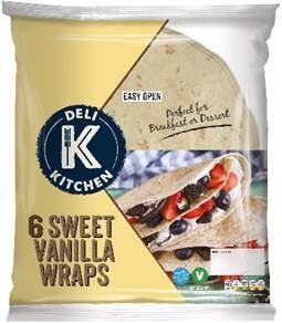 Sweet wraps