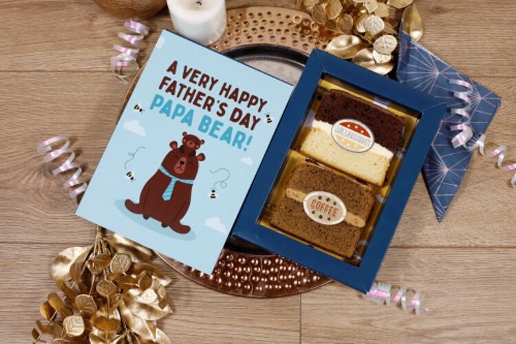 A cake card from Sponge