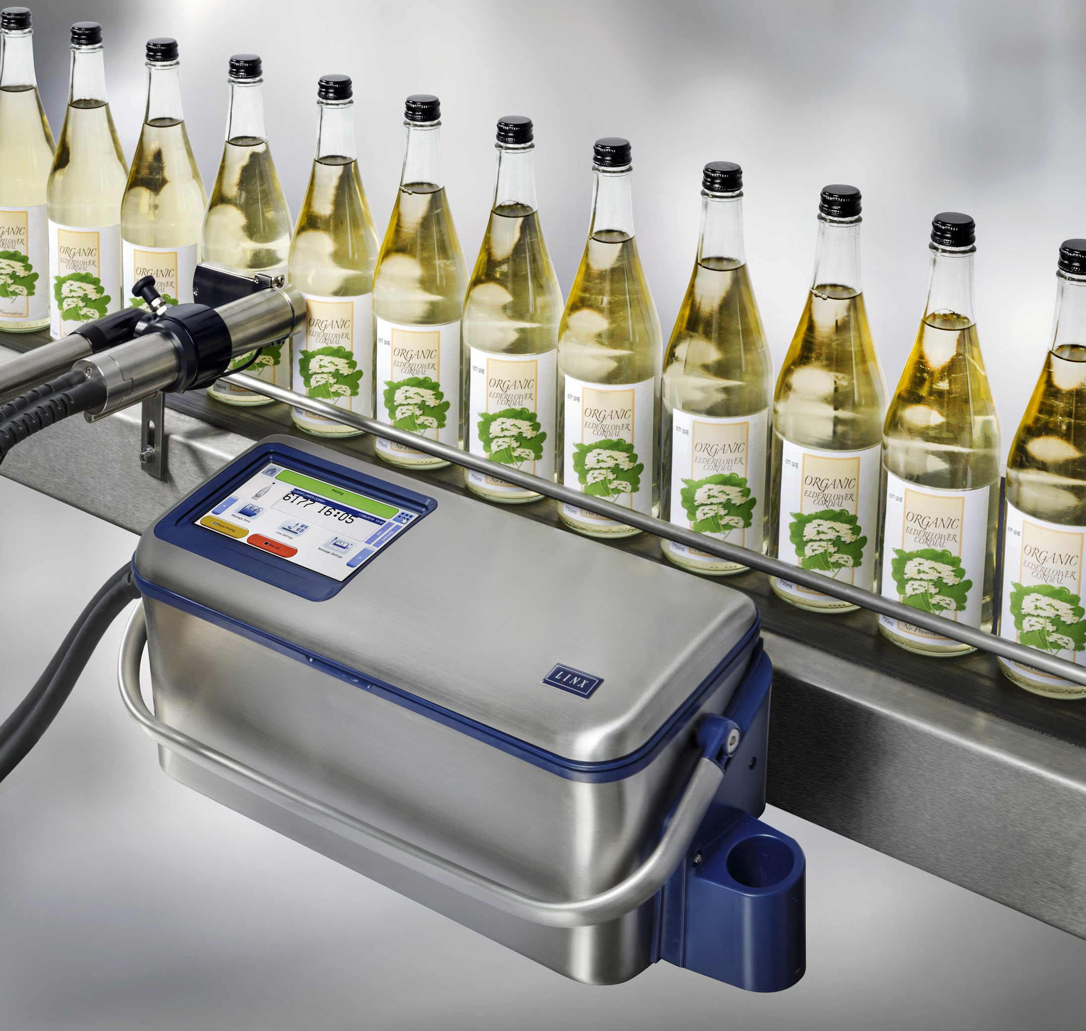 first portable Continuous Ink Jet for SMEs
