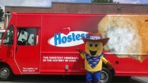 Twinkies' iconic mascot has taken to the streets and even red carpet events, Seban says