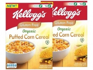 Kellogg's organic puffed corn cereal launches this month in retailers